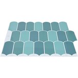  Pernata pločica 10 pcs Plava 30 x 30 cm Poliuretan i PET | shoptok.hr