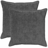  Presvlaka za jastuk 2 kom. HOUTEN Tamnosiva 60 x 60 cm - Dizajn s paspulom Tamnosiva 60 x 60 cm | shoptok.hr