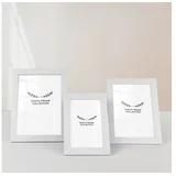 Set okvira za slike 3SFC1019, 10x15cm, 13x18cm, 15x21cm, 3 komada, Bijela
