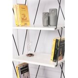 Hanah home polica za knjige balaban white