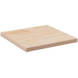  Ploča za stol 40 x 40 x 2,5 cm četvrtasta od masivne borovine | shoptok.hr