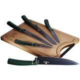 Berlinger Haus SET 5 KUHINJSKIH NOŽEV Z DESKO BH-2551 EMERALD, (21245460) | Shoptok.si