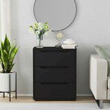 vidaXL Bivak VISNES Black 60x40x73 cm Inženirski les | Shoptok.si