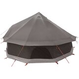 Tipi šator Smeđa siva 400 x 400 x 250 cm Poliester i čelik | Eponuda.com