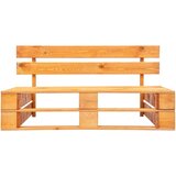  Srednja vrtna sofa od paleta boja meda od impregnirane borovine | shoptok.hr