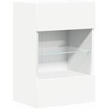  Zidni ormarići s LED svjetlima za TV 2 kom bijeli 40x30x60,5 cm | shoptok.hr