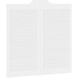  Vrata na rasklapanje Bijela 100 x 50 cm Masivna borovina | shoptok.hr
