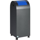 VAR Samogasilni zbiralnik surovin, prostornina 60 l, ŠxVxG 320 x 800 x 320 mm, antično srebrne barve, srebrna loputa | Shoptok.si
