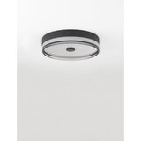 Nova Luce Mat črna jeklena LED zatemnitvena stropna svetilka Helios – | Shoptok.si