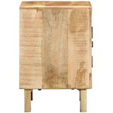  Noćni ormarić 2 kom 40x32x46 cm puno drvo grubo mango | shoptok.hr