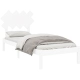  Okvir za krevet bijeli 90x200 cm od masivne borovine | shoptok.hr