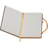  Notes A5 crte 80L šamoa s gumicom Cuxhaven crno/narančasti | Eponuda.ba