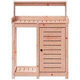  Miza za sajenje s policami 82,5x50x109,5 cm trden douglas les | Shoptok.si
