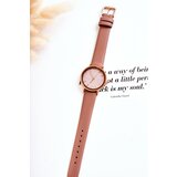 Giorgio&Dario Women's Watch On A Leather Belt Giorgio & Dario Dirty Pink | ePonuda.com