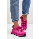 ARTIKER Boto Suede Women Sneakers With Thick Laces Fuchsia | Shoptok.si