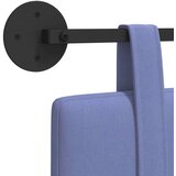  Držeće uzglavlje Zidne Traper plava 150 x 55 x 5 cm tkanina - Trapere plave boje 140 cm bez LED svjetla | shoptok.hr