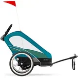 cybex® višenamjenska biciklistička prikolica zeno™ bike 2v1 maliblue