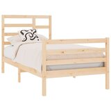  Okvir za krevet od masivnog drva 90 x 190 cm 3FT jednokrevetni | shoptok.hr