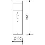  Spoljašnja lampa GARD 1xE14/60W/230V IP44 | Eponuda.com