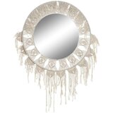 Zidno ogledalo DKD Home Decor Bijela Boho makrame 75 x 2 x 75 cm  Zidno ogledalo DKD Home Decor Bijela Boho makrame 75 x 2 x 75 cm Slike