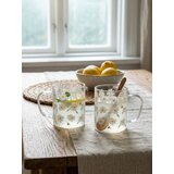 Sinsay Staklene šalice s motivom tratinčica 2 pack | shoptok.hr