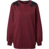 Dorothy Perkins Majica karminsko rdeča / črna | Shoptok.si