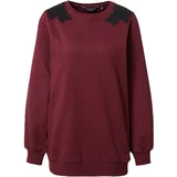 Dorothy Perkins Sweater majica karmin crvena / crna