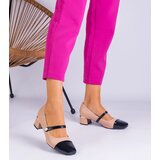 Gemre Beige pumps with a patent toe Ivanita | ePonuda.com