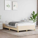 Furnova Posteljni okvir brez vzmetnice krem 120x190 cm blago, (21941689) Cene