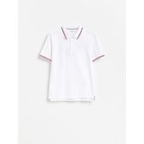 Reserved Polo-majica - bijela | shoptok.hr
