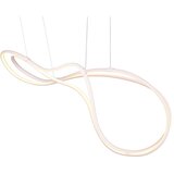 Trio Select Bela LED viseča svetilka s kovinskim senčnikom Nala – | Shoptok.si