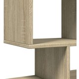 vidaXL Pregrada / regal za knjige boja hrasta 92x29x112 cm drveni | shoptok.hr
