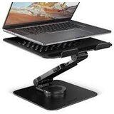 Axagon STND-LRB stalak za laptop i tablet s rotacijom 360°, 10-17,3", crni | shoptok.hr
