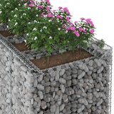  Gabionski uzdignuti krevet 3 pcs Srebrna | Eponuda.com