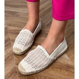 D/CEO Beige lace platform espadrilles Plevis | shoptok.hr