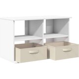  Stojalo za TV s predalom Bela 79 x 40 x 48 cm, (5000238896) | Shoptok.si