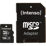 Intenso MicroSD sa adapterom INTENSO SD 16GB CLASS 10 UHS-I PRO | Eponuda.ba