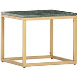  Stolić za kavu zeleni 40x40x35 cm pravi kamen mramorne teksture | shoptok.hr