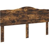  Krevetna konstrukcija s uzglavljem Dimljeni hrast 180 x 200 cm | shoptok.hr