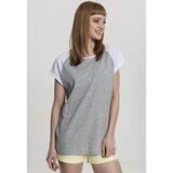 Urban Classics Ladies Contrast Raglan Tee grey/white | shoptok.hr