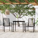 9-dijelni vrtni blagovaonski set crni | shoptok.hr