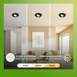 BRILONER 7586035 - komplet 3x LED kupatilsko ugradno svetlo KLIRA LED/4,9W/230V IP23 crno | Eponuda.com