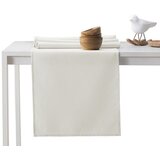 DecoKing Stolnjak i traka Pure 115x300 cm, krem Slike