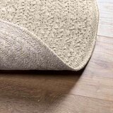  Rug "ZIZUR" Cream Ø 120 cm Juta videz Notranje in zunanje | Shoptok.si