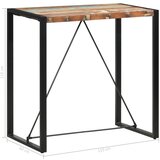  Barski stol od masivnog obnovljenog drva 110 x 60 x 110 cm | shoptok.hr