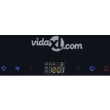 MM napa od kaljenog stakla sa zaslonom crna 600 mm | shoptok.hr