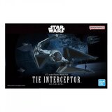 Bandai Star Wars Model Kit 1/72 Tie Interceptor (10 cm) cene