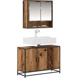  Set namještaja za kupaonicu 2 kom. Staro drvo 90 x 33 x 60 cm | Shoptok.si