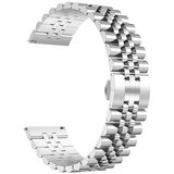 INF Univerzalni kovinski pašček za uro za Huawei/Samsung Silver 22 mm, (22068529) | Shoptok.si