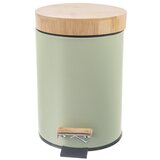Orion Svetlo zelen kovinski koš za smeti s pedalom 3 l Greenish – | Shoptok.si